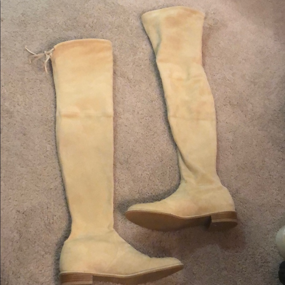 Stuart Weizmann Lowland Boots! Worn once! Size 8